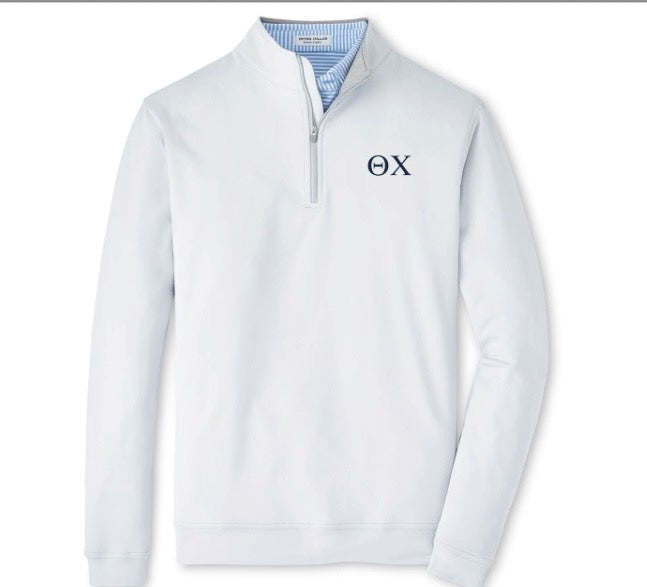 Theta Chi x Peter Millar Performance Quarter Zip - Nevada