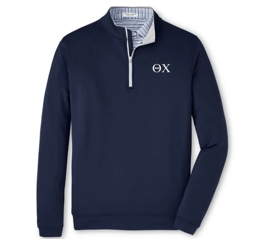 Theta Chi x Peter Millar Performance Quarter Zip - Nevada